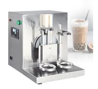 Miscelatore automatico professionale a doppia testa per frappé e cocktail al latte, 120 W, timer da 1 a 120 secondi, facile da pulire, perfetto per le aziende del settore alberghiero