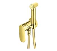 Miscelatore bidet Batabanó a incasso a parete con doccetta bidet oro Oro