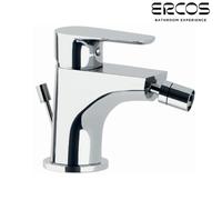 MISCELATORE BIDET ECOSTYLE CON SCARICO - CROMO - Ercos