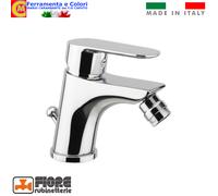 Miscelatore Bidet FIORE KEVON Ottone Cromato Rubinetto Bagno Monocomando ø 35