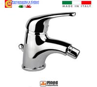 Miscelatore Bidet FIORE KING in Ottone Cromato Rubinetto Bagno Monocomando
