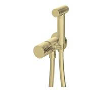 Miscelatore bidet Iguará a scomparsa con doccetta oro spazzolato Oro spazzolato