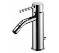 MISCELATORE BIDET PAFFONI LIGHT LIG135 CR OTTONE CROMATO CON PILETTA 1"1/4