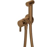 Miscelatore bidet Limonar a scomparsa con doccetta bronzo Bronzo spazzolato