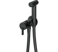 Miscelatore bidet Limonar a scomparsa con doccetta nero Nero