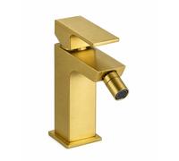 Miscelatore bidet modello quadro oro spazzolato Gattoni SQUARE 2564/25SG