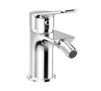 Miscelatore Bidet Monocomando Aurora In Ottone Cromato Con Scarico Automatico 1" 1/4 - Rubinetto Bidet Moderno Di Design E Funzionalità