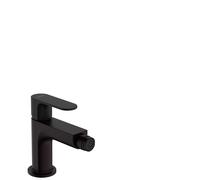 Rubinetto Bidet Hansgrohe Rebris S Con set di scarico 143x146mm Nero Opaco