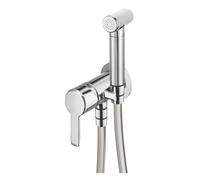 Miscelatore bidet Rodas a incasso a parete con doccetta cromo Cromo