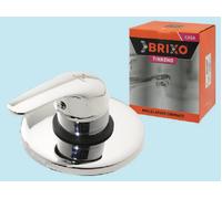 Miscelatore incasso doccia in ottone cromato Tirreno40 BRIXO