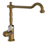 Miscelatore Cucina Canna Alta Girevole Vintage per Lavello Lavandino Lavabo