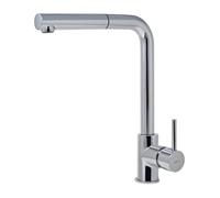 Miscelatore Cucina con canna girevole doccetta estraibile Cromato Elleci MIKTRCR