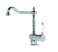 Miscelatore Cucina Elleci Rio Monocomando Inox Cromato MIKRIOCRNA