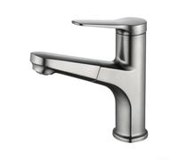 Miscelatore Cucina Ottone Spazzolato Estrattibile 80cm(gray) | Ottone , corpo per robusto, nel per tempo, nessun segno d'acqua, manutenzione minima