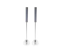 Miscelatore da cucina con frullino for le uova in acciaio inossidabile for mescolare e sbattere la crema all'uovo senza sforzo(M-2pcs-12inch)