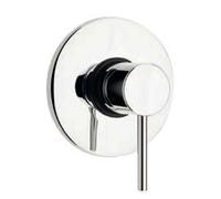 Miscelatore da incasso Doccia serie Cilindra Argo Rubinetterie Colore:Bianco Opaco