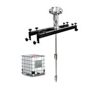 Miscelatore d'aria for serbatoio di inchiostro e barile, miscelatore pneumatico con staffa, agitatore d'aria da 1 HP, miscelatore di vernici for liquidi viscosi