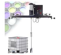 Miscelatore d'aria for vernice a tamburo, contenitore elettrico commerciale, macchina con supporto, asta in acciaio inossidabile e lama, elica pieghevole for solvente for inchiostro