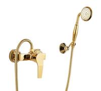 Miscelatore di bacino moderno rubinetto del bagno rubinetti da bagno toni da bagno miscelatore retrò retrò in ottone vintage a muro a parete toni da bagno a parete con doccia per vano da bagno set