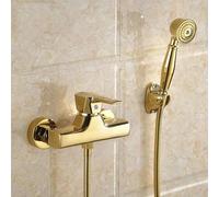 Miscelatore di bacino moderno rubinetto del bagno rubinetti da bagno toni da bagno miscelatore retrò retrò in ottone vintage a muro a parete toni da bagno a parete con doccia per vano da bagno set