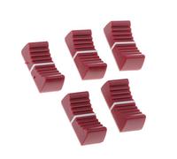 Miscelatore Diritto Scorrevole Potenziometro Manopola Cap Fader Tappo Plastica Rosso