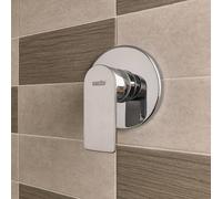 Miscelatore doccia ad incasso a parete cromato rubinetto moderno