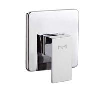 Miscelatore Doccia Ad Incasso Da Parete Rubinetto Monocomando Cromato - CONFEZIONE: 2 pz.