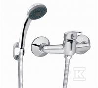 Miscelatore doccia Basic parete cromato BBC77