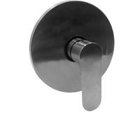 Miscelatore Doccia da Parete Oceania ad Incasso Ottone Colore Nickel Spazzolato