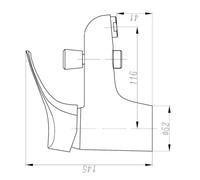 Miscelatore doccia Edimburgo