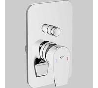 Miscelatore incasso per doccia Teorema Bing con deviatore Cromato 9B01011-001