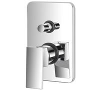 FERIDRAS MISCELATORE MONOCOMANDO DOCCIA INCASSO + DEVIATORE CROMATO SERIE QUATRA