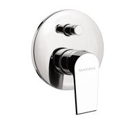 Miscelatore doccia incasso cromato con deviatore Mariani serie Artic