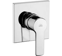 Paffoni Miscelatore doccia ad incasso Red 1/2 RED010CR placca quadrata senza deviatore