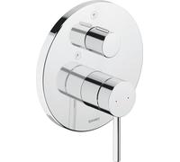 Miscelatore doccia monocomando Duravit Circle, incasso, consumo 2, cromo,