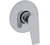 Miscelatore Monocomando per Lavabo Bagno Leonardo Rubinetto Monoforo Cromo Italy