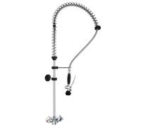 Miscelatore Doccia Monoforo Doccetta Estraibile h 103cm Hendi 810262