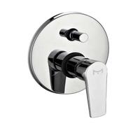 Miscelatore Doccia Parete Asia Incasso con Deviatore Ottone Colore Cromato - : , CONFEZIONE: 2 pz.
