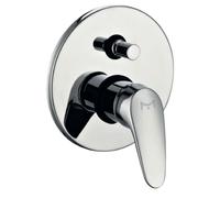 Miscelatore Doccia Ad Incasso Da Parete Con Deviatore Rubinetto Monocomando Cromato