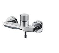 Miscelatore Doccia Rubinetto for bagno in rame, valvola miscelatrice con doppia apertura for acqua calda e fredda, soffione for doccia, for vasca da(Color 1)