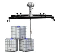 Miscelatore elettrico a pavimento, agitatore a tamburo commerciale, macchina per miscelazione di colori serbatoio, miscelatore di colori per miscelatore di inchiostro(5 cilindri, S)