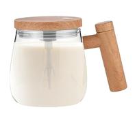 Miscelatore Elettrico - Bicchiere Agitatore Automatico | Tazza Di Caffè Di Miscelazione Di Vetro Automatica Portatile | Tazza Agitatore Di Caffè Elettrico Da Viaggio Ad Alta Velocità | Tazza Di