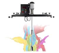 Miscelatore elettrico for serbatoi, agitatore, agitatore for vernici, elica pieghevole, con gancio di supporto, for agitatore for solvente di inchiostro,(B)