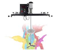 Miscelatore elettrico for serbatoi, agitatore IBC, agitatore for vernici, elica pieghevole, con gancio di supporto, for agitatore for solvente di inchiostro(C)