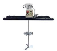 Miscelatore elettrico for serbatoio da 264 galloni, agitatore IBC, agitatore for vernice, coppia elevata 32 nm, velocità regolabile 200-3000 giri al minuto for liquidi viscosi, inchiostro(D)