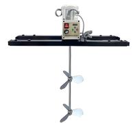 Miscelatore elettrico for serbatoio da 264 galloni, agitatore IBC, agitatore for vernice, coppia elevata 32 nm, velocità regolabile 200-3000 giri al minuto for liquidi viscosi, inchiostro(B)