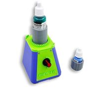 Miscelatore elettrico for vernice - Miscelatore multiuso for inchiostro for tatuaggi con regolazione continua della velocità e ventosa adesiva, compatibile con flaconi da 19 mm e 25 mm