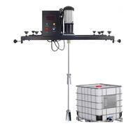 Miscelatore elettrico for vernici da 980 W, macchina for contenitori con supporto for elica pieghevole, miscelazione for materiali di rivestimento, solvente for inchiostro liquido viscoso