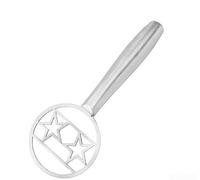 Miscelatore elettrico Parte 21.3x3x8.5cm Compact Size Argento (doppia forma | Acciaio inossidabile 304, finitura argento, adatto per miscelatori standard, facile da installare, uso di lunga durata