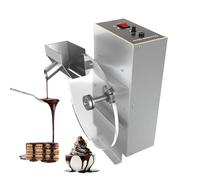 Miscelatore elettrico per cioccolato, scioglitore per cioccolato professionale, velocità regolabile da 38 a 55 giri/min, acciaio inossidabile, rotella di miscelazione in acrilico